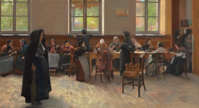 The Knitting Room by Hubert Vos